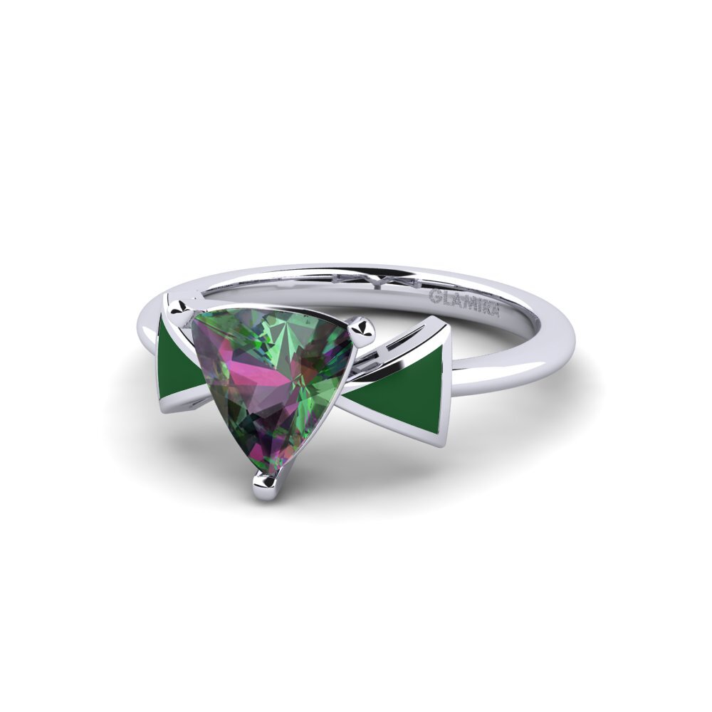 Mystic Topas Verlobungsring Fratina - Trillion