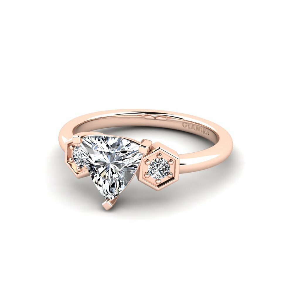 Trillion Engagement Ring Logo - Trillion