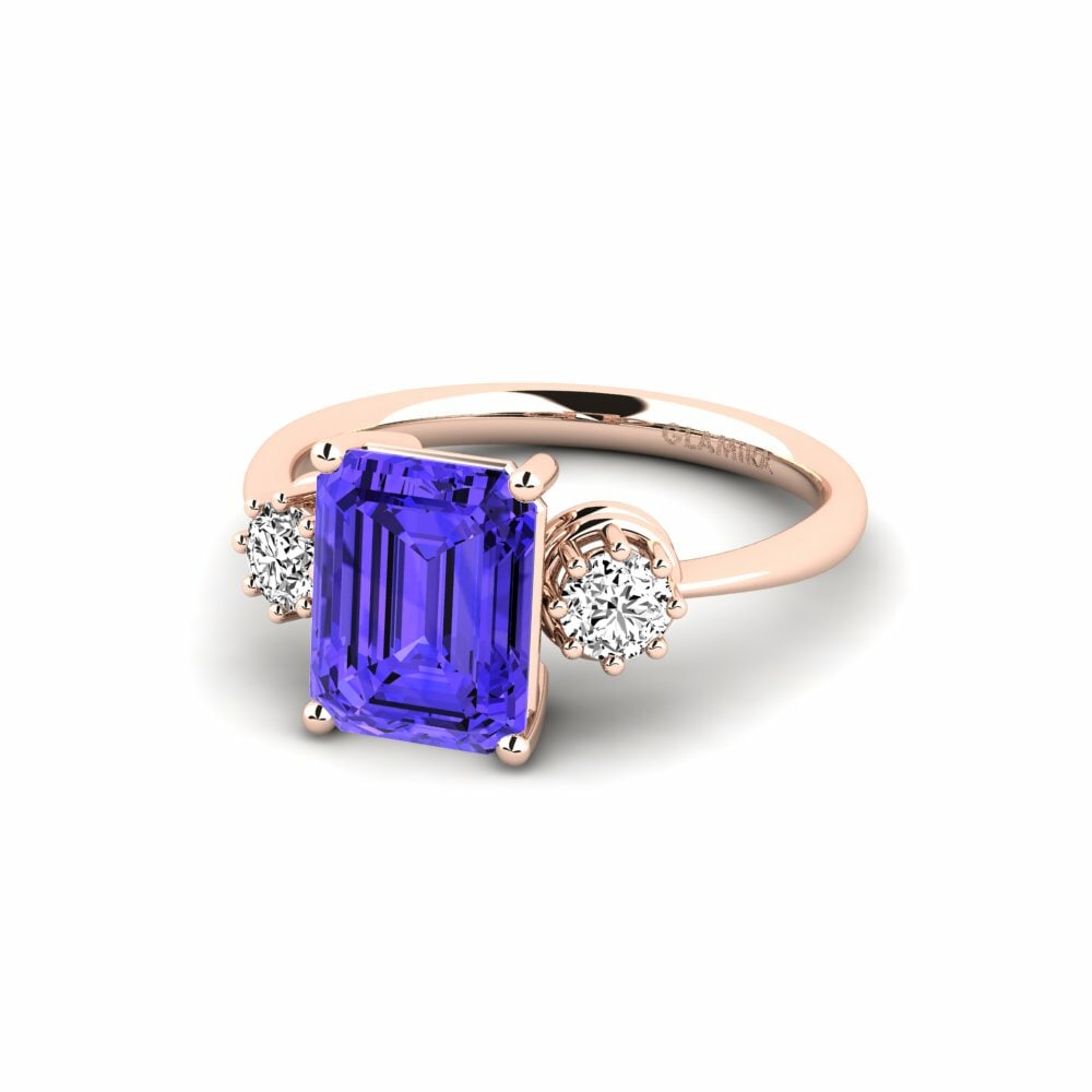 Tanzanita Anillo de compromiso Nystat - Emerald