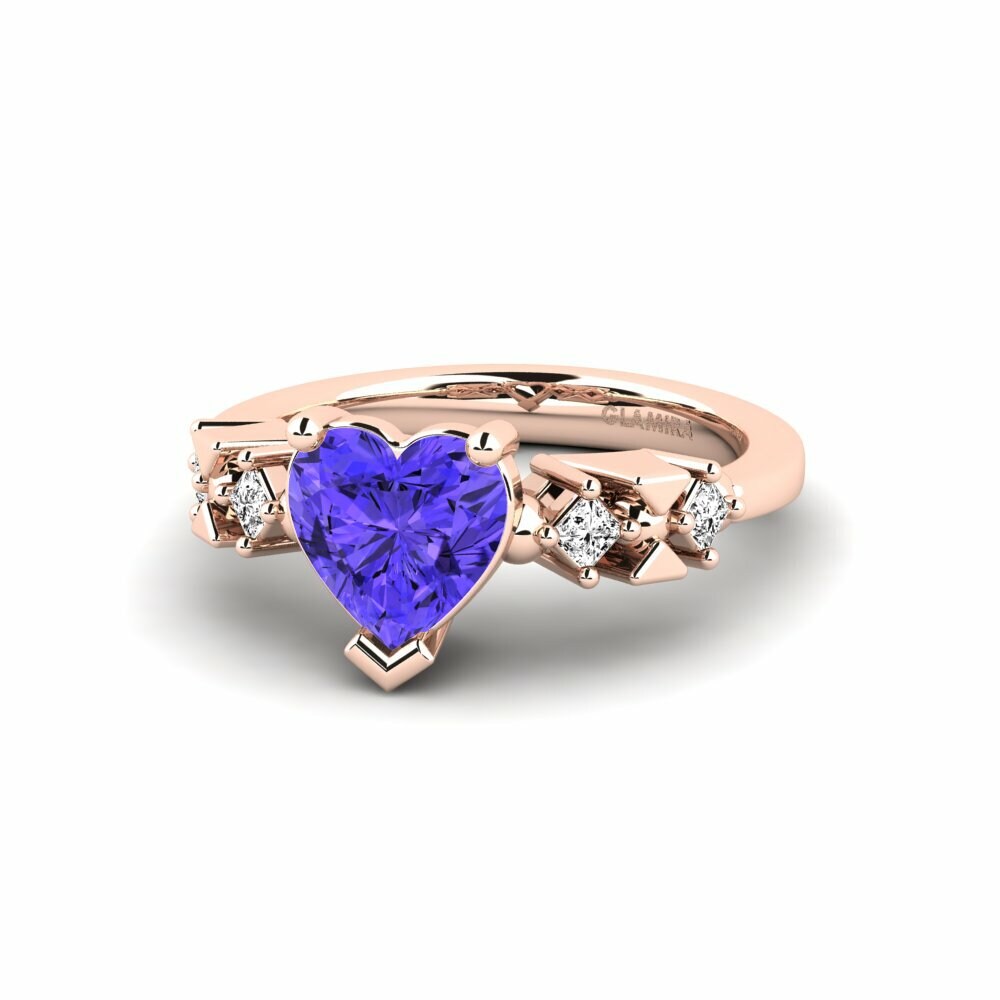 Tanzanita Anillo de compromiso Sevipa - Heart