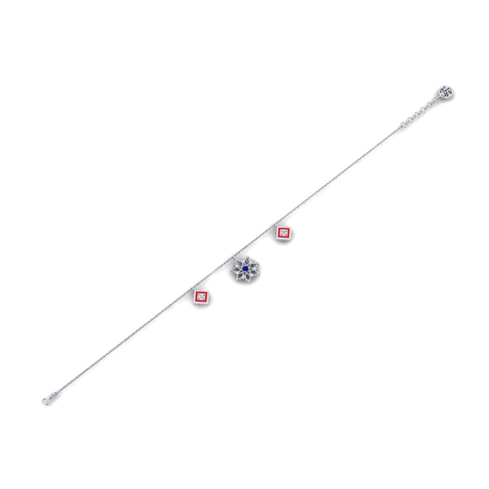 9ct White Gold Women's Bracelet Annai