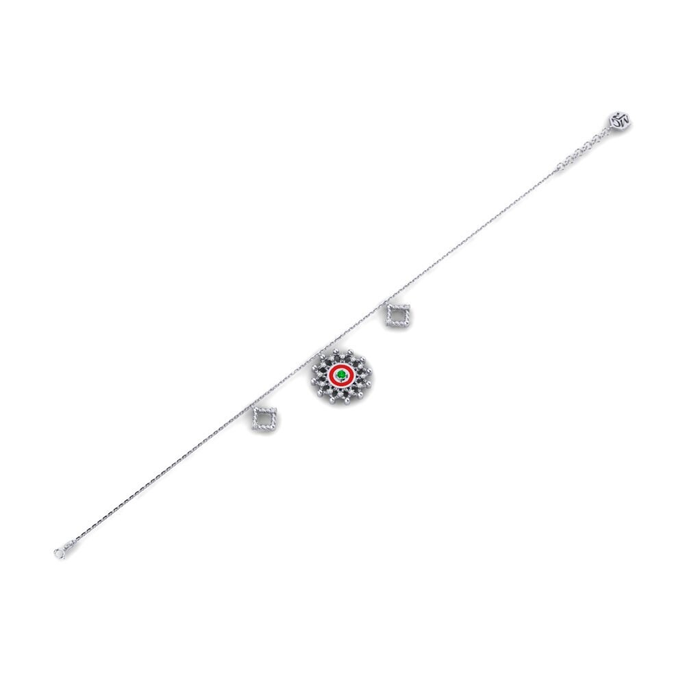 9ct White Gold Women's Bracelet Apoteri