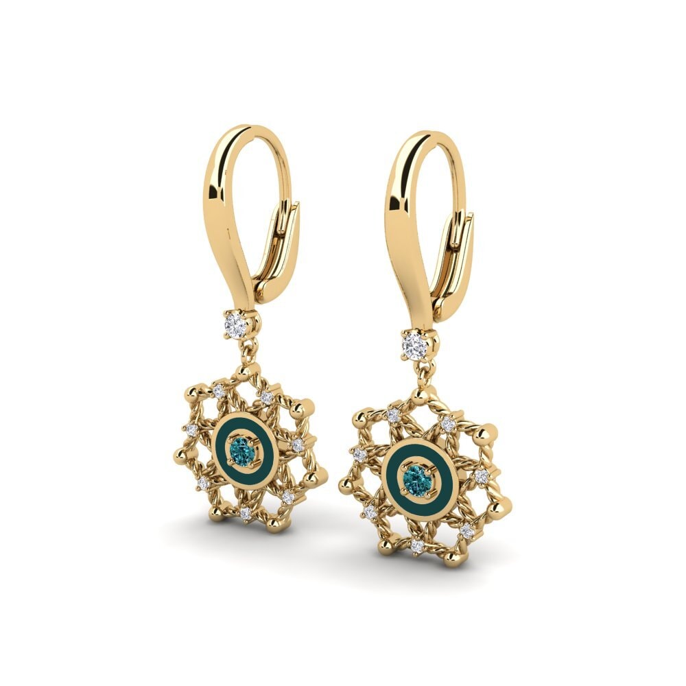 Blue Diamond Women's Earring Axim