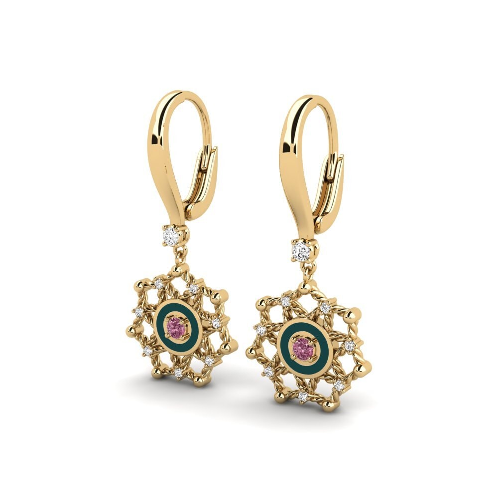 Rhodolite Garnet Women's Earring Axim