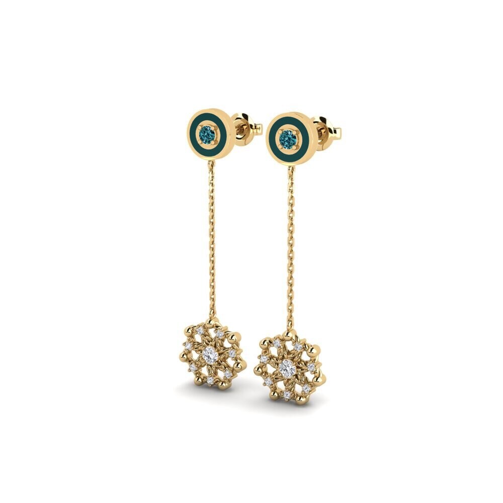 Blue Diamond Women's Earring Everton