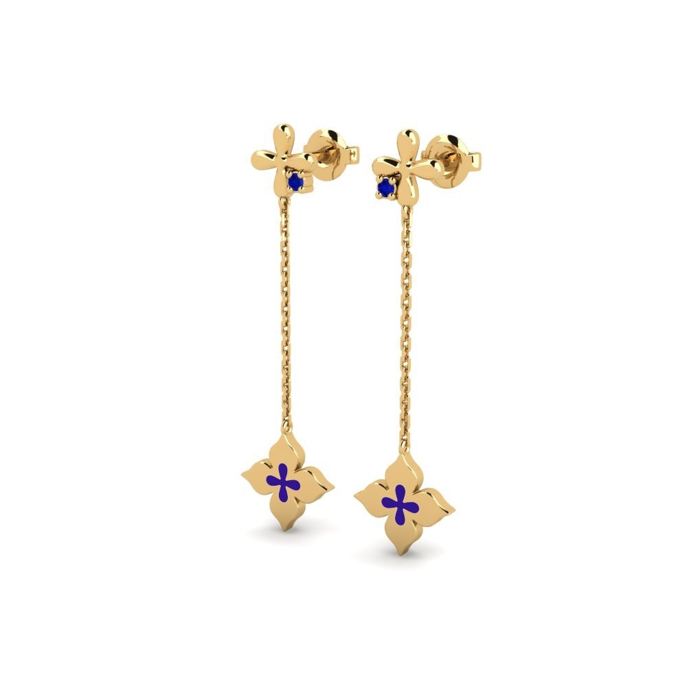 18ct Yellow Gold Women's Earring Invalidate
