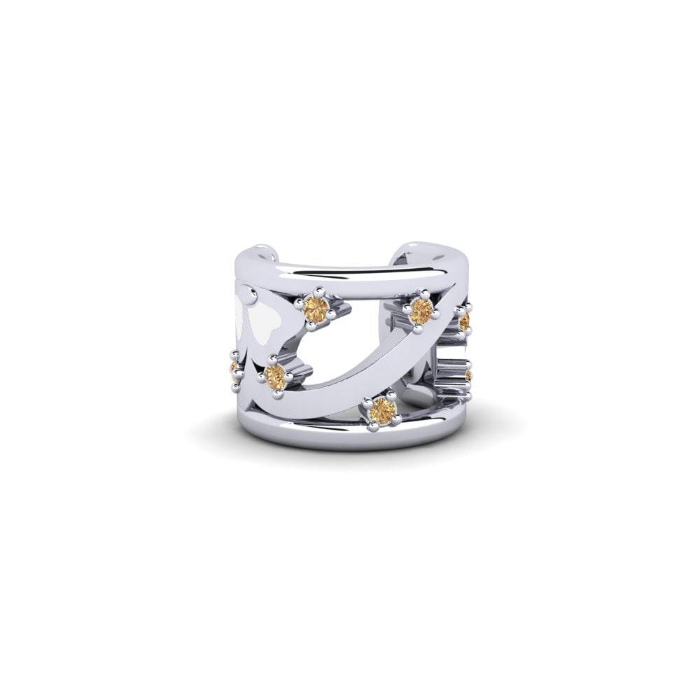 Diamante Marrón Pendiente de mujer Outcome