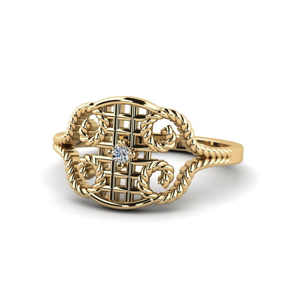 Zirconia Engagement Ring Shindilla