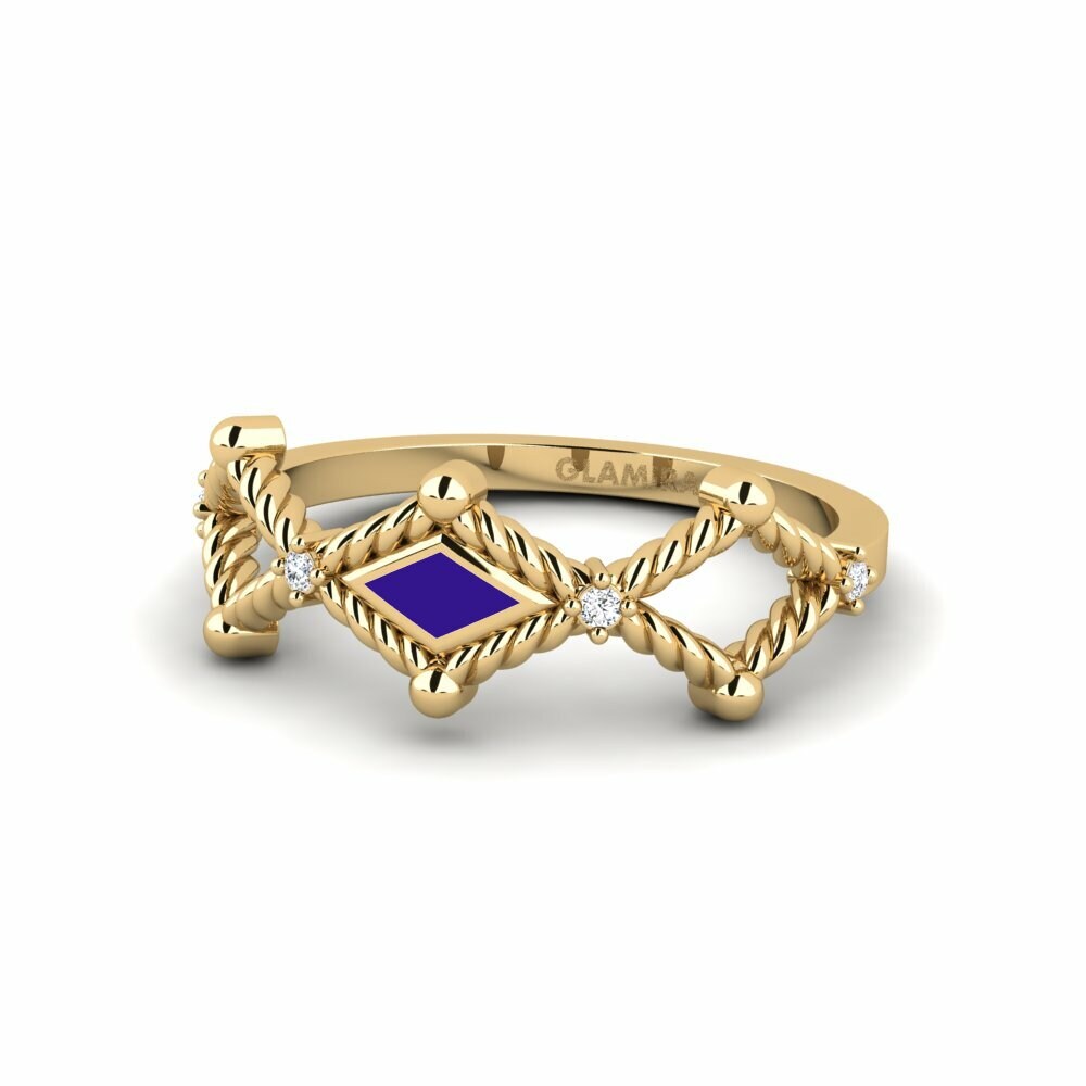 diamond-zirconia แหวน Takama
