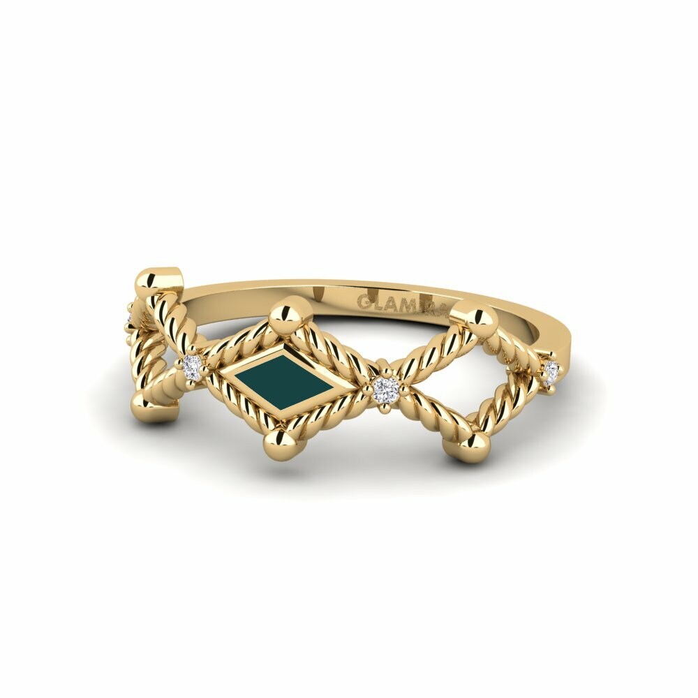 Bagues Diamant De Synthèse Fusion
