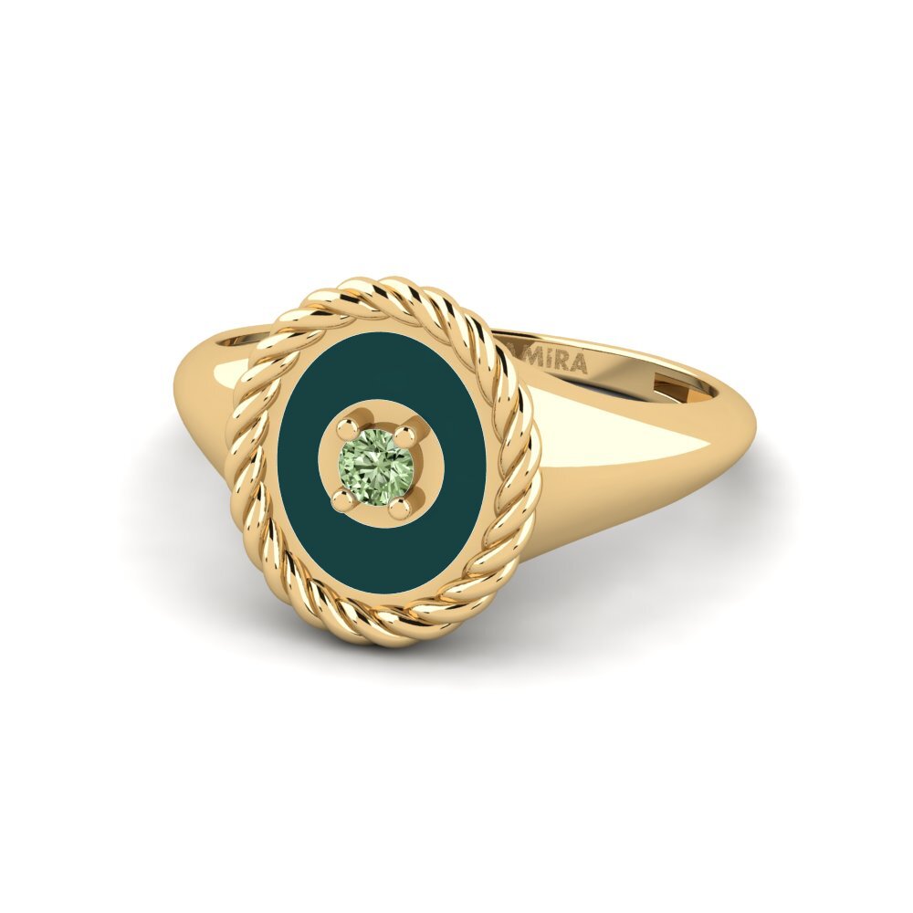 Grüner Diamant Ring Calgary