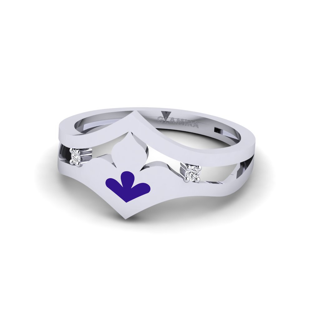 Labor-gezüchteter Diamant Ring Convene