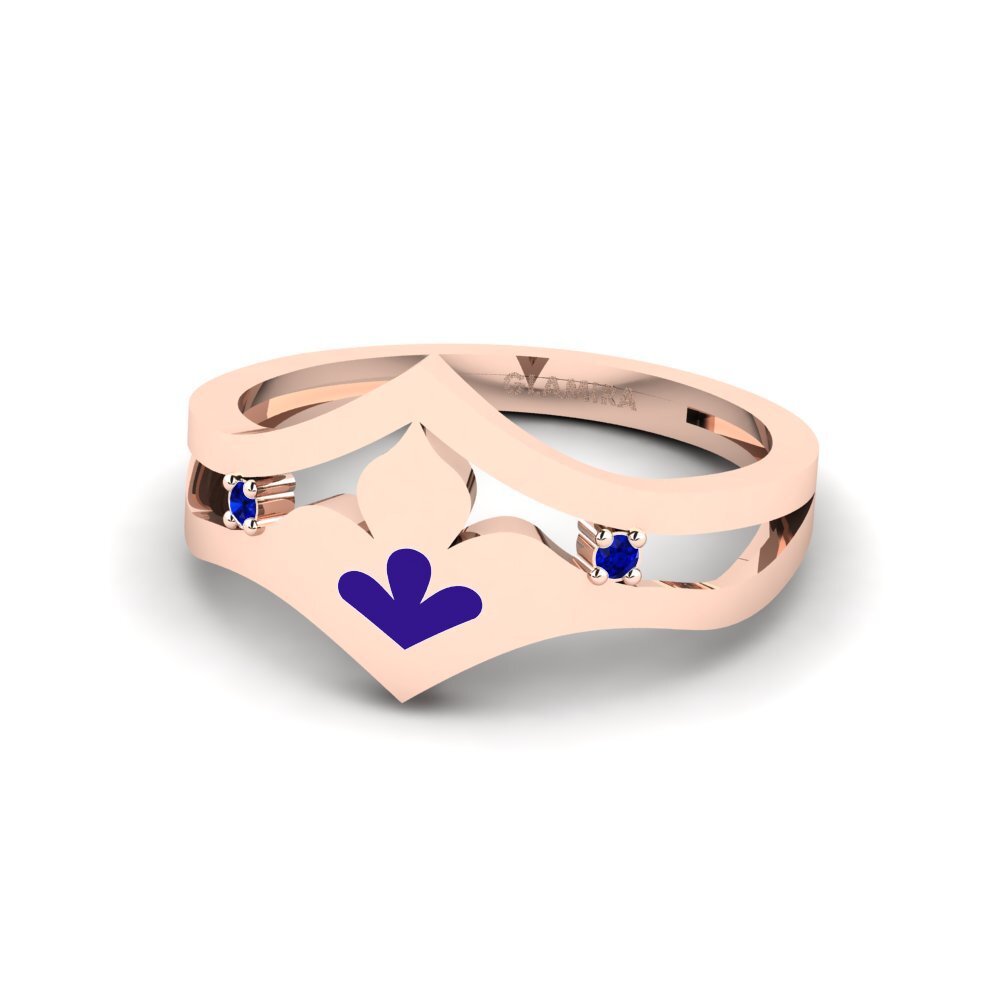 Rotgold 585 Ring Convene