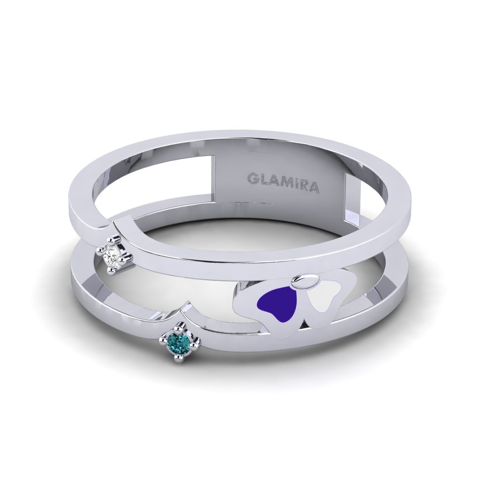 Blauer Diamant Ring Equip