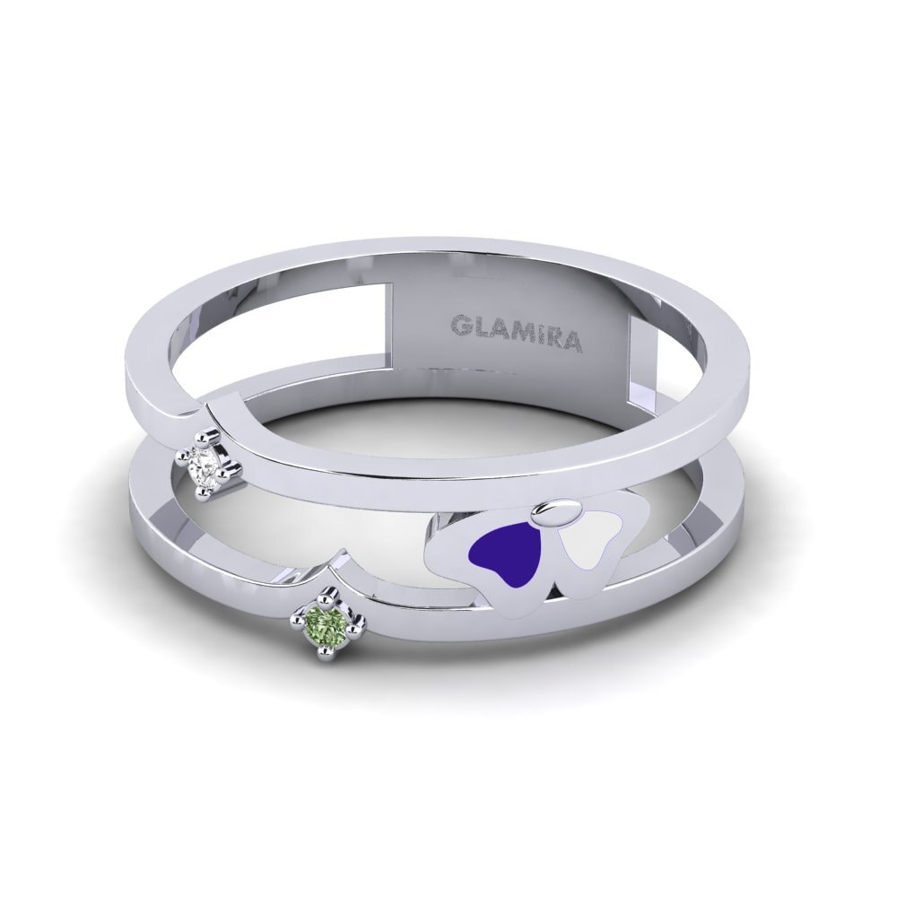 Grüner Diamant Ring Equip