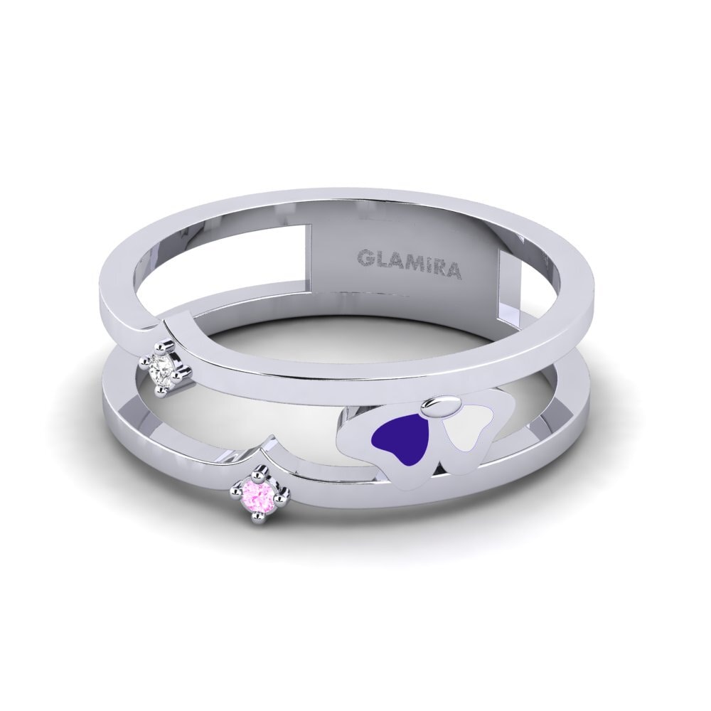 Rosa Saphir Ring Equip