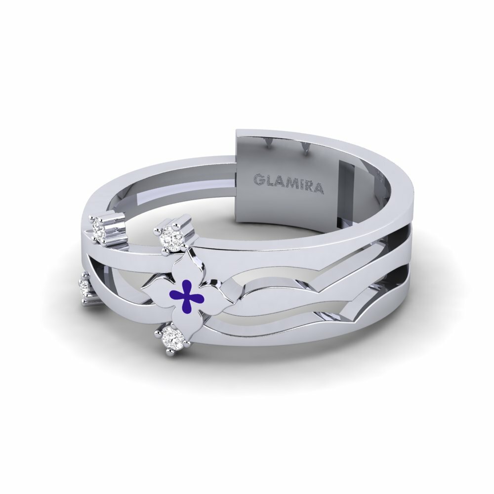 Saphir Blanc Bague Extraction