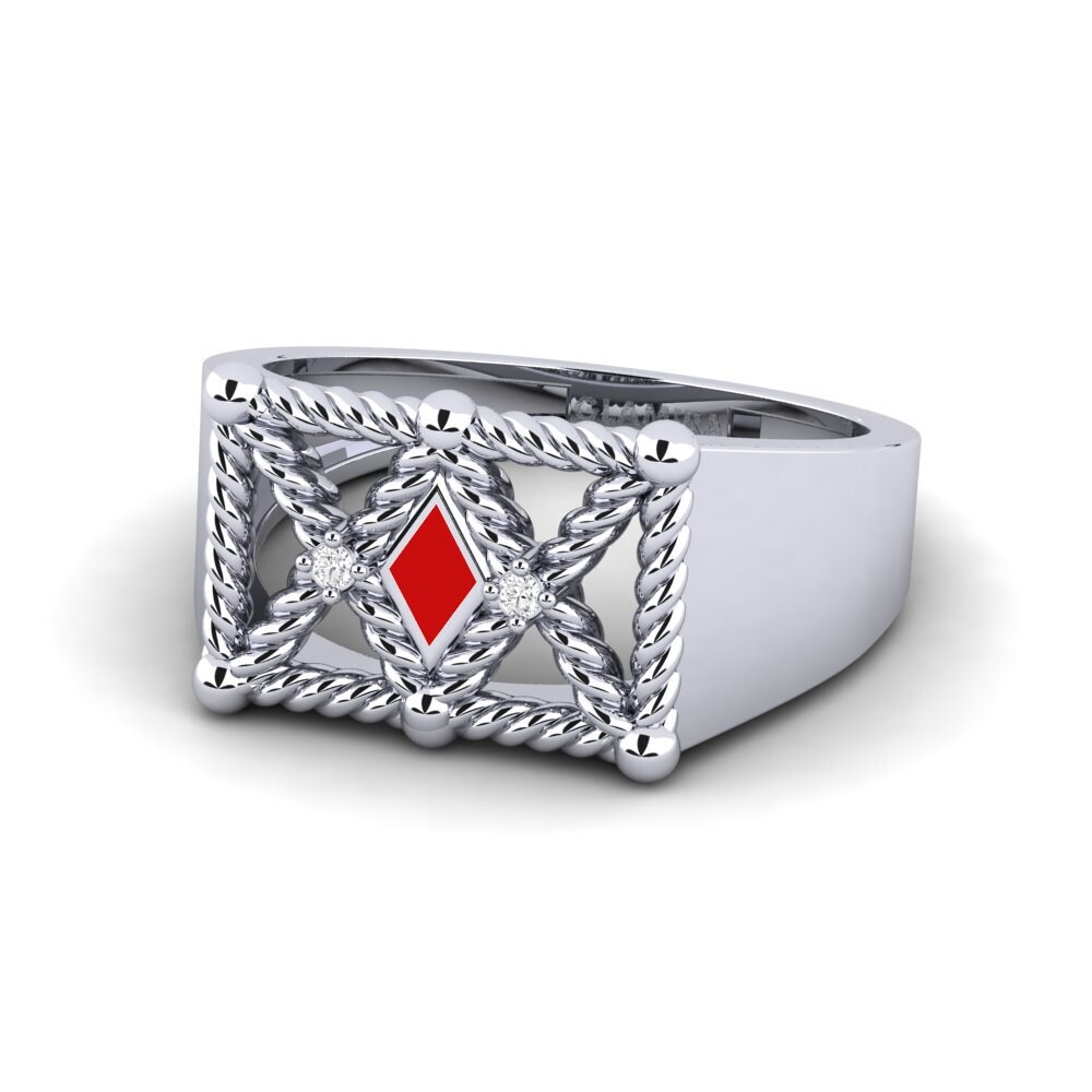9ct White Gold Ring Falmouth