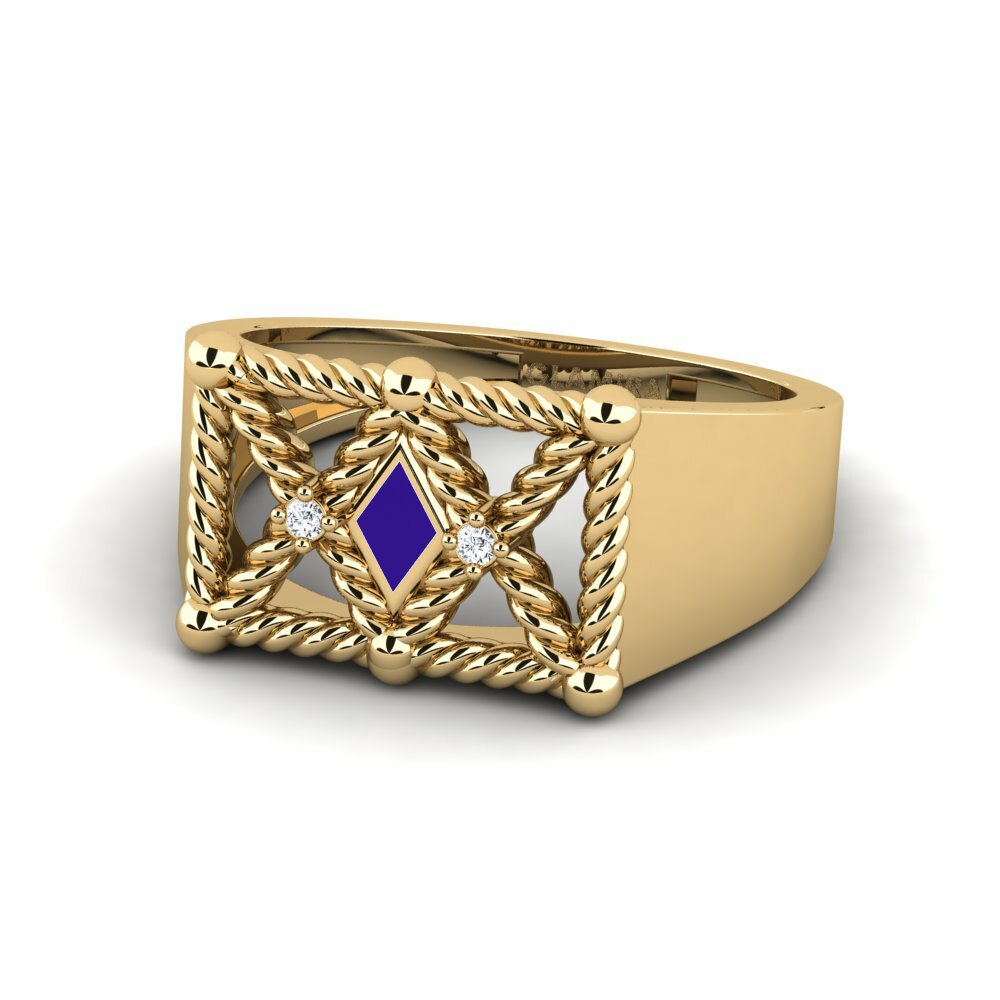 diamond-zirconia แหวน Falmouth