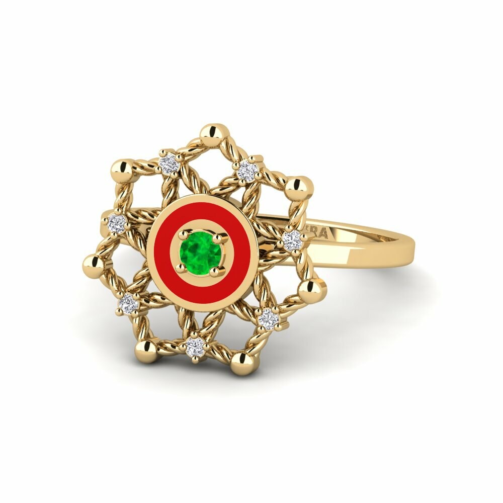Émeraude Bague Farato