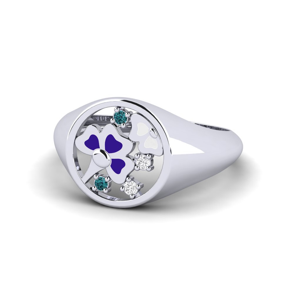 Blauer Diamant Ring Foundation