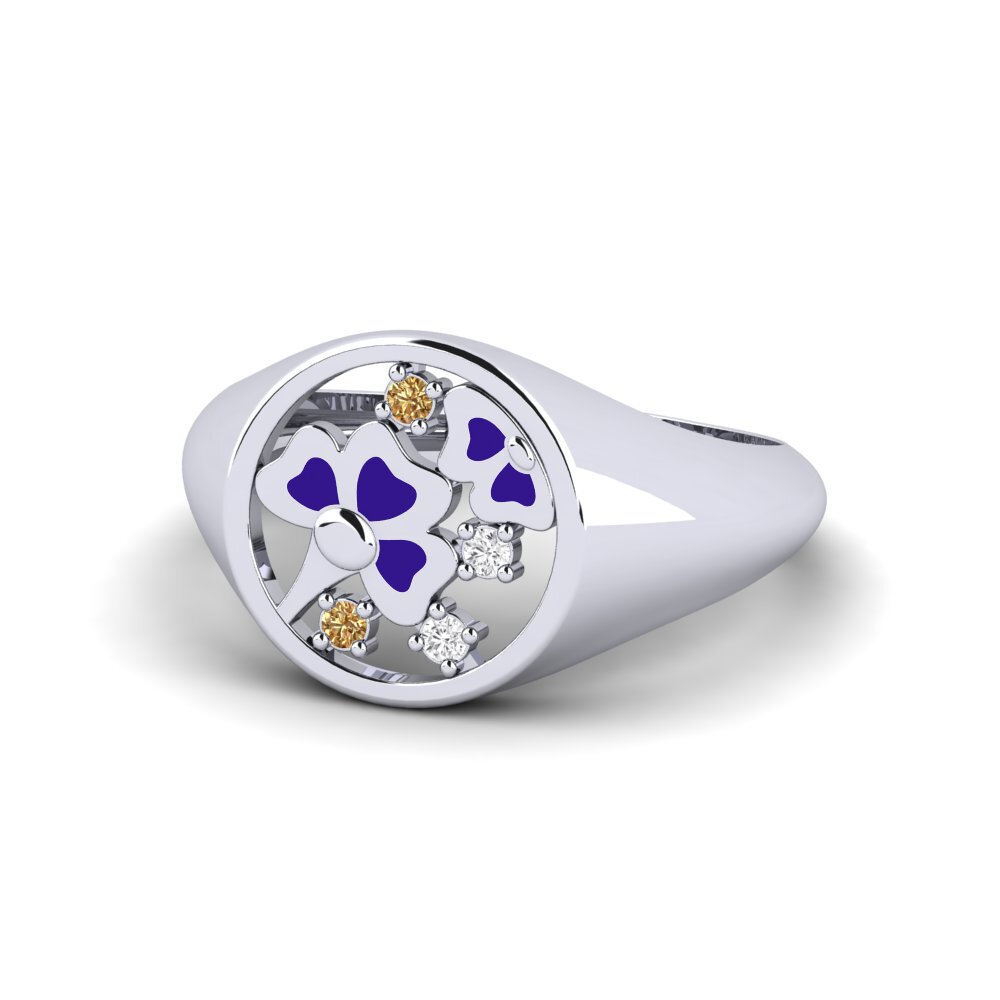 Brauner Diamant Ring Foundation