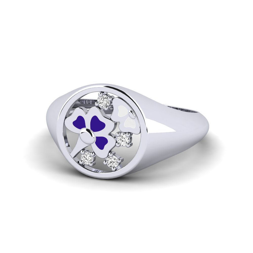Moissanit Ring Foundation