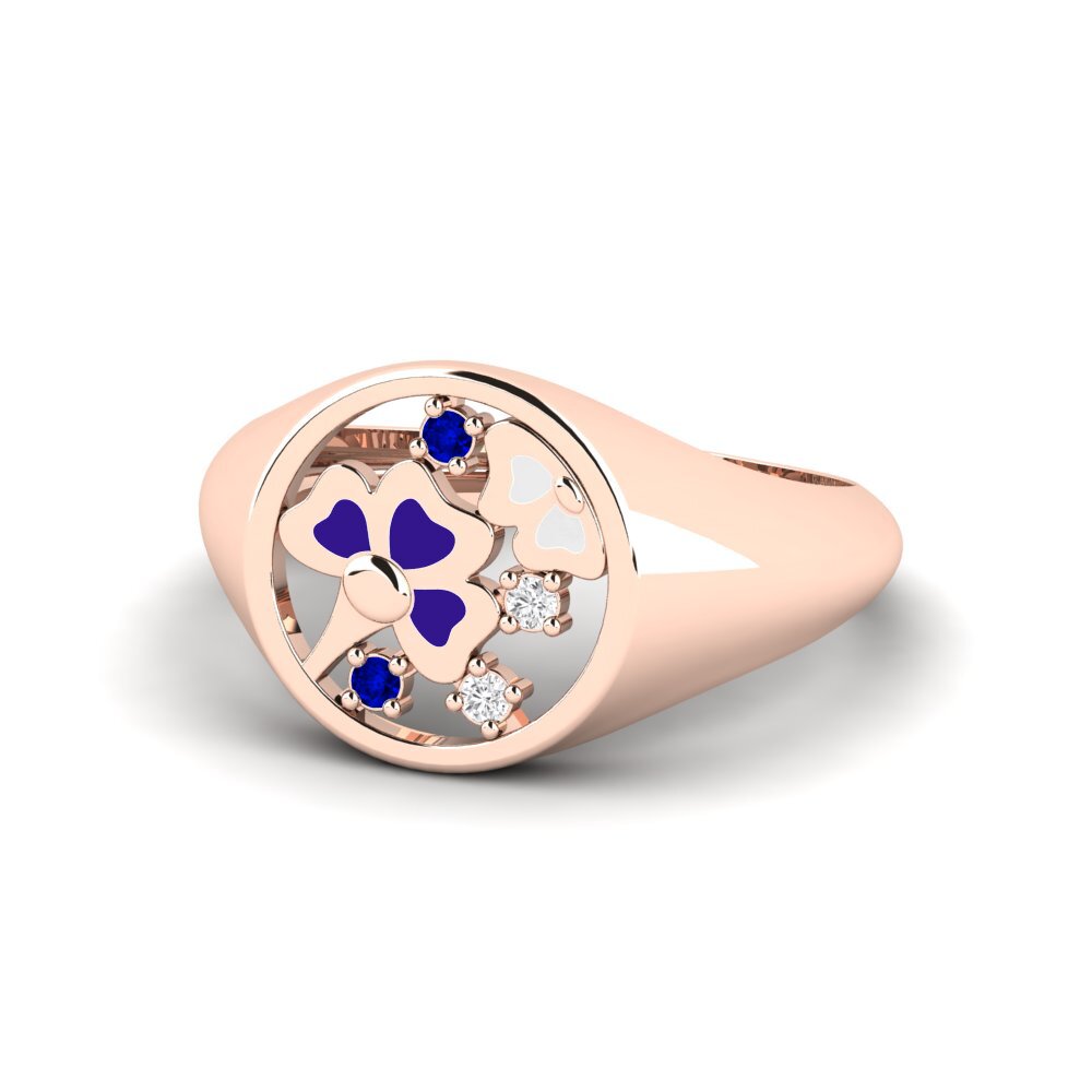 Rotgold 375 Ring Foundation