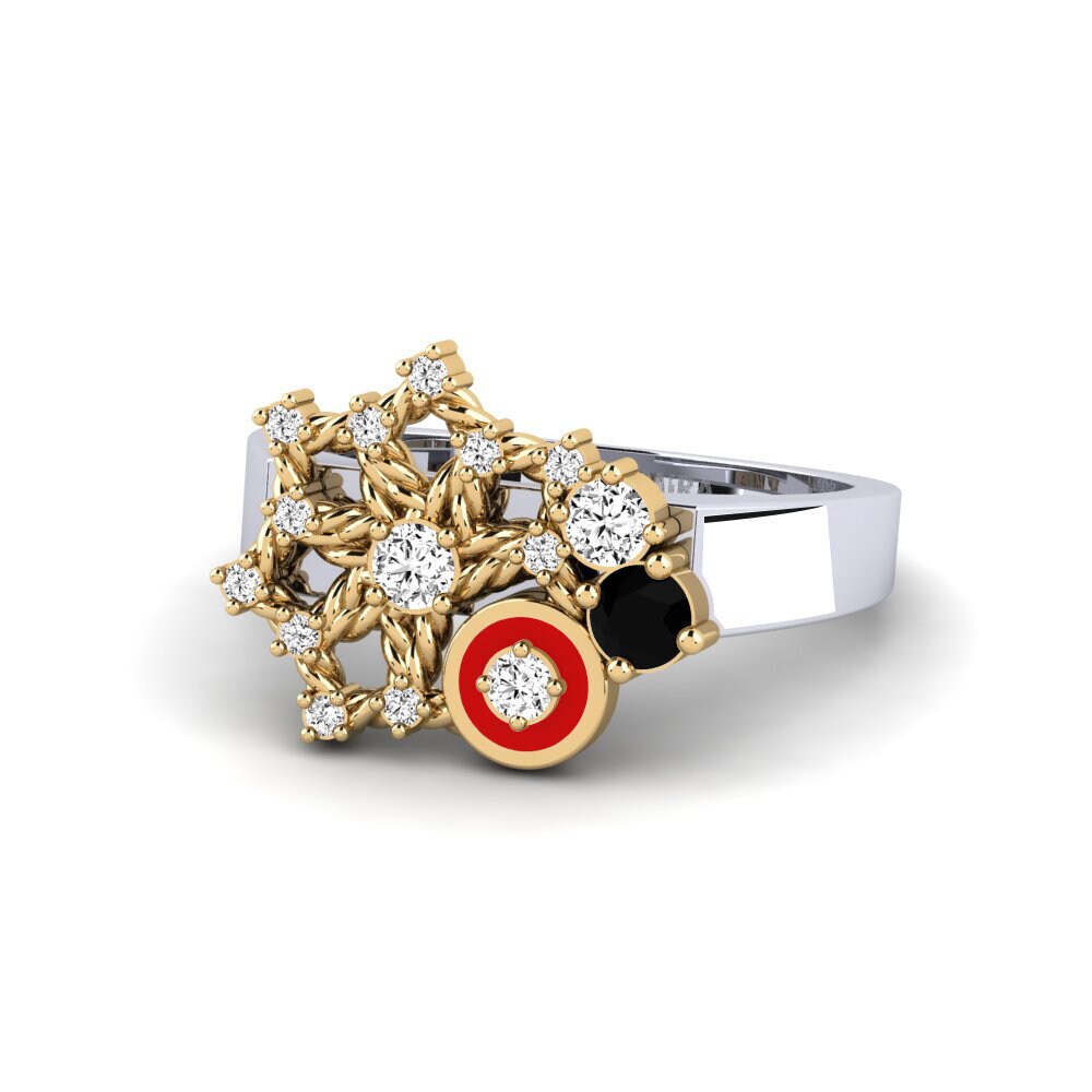 Schwarzer Onyx Ring Hosororo
