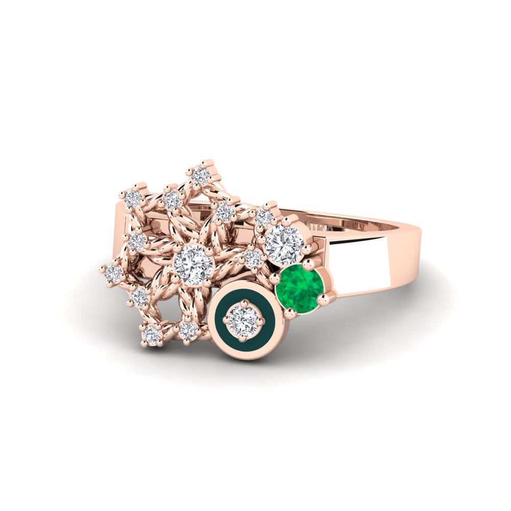 Rotgold 375 Ring Hosororo