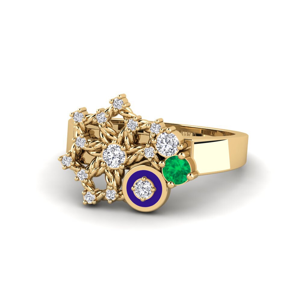 18ct Yellow Gold Ring Hosororo