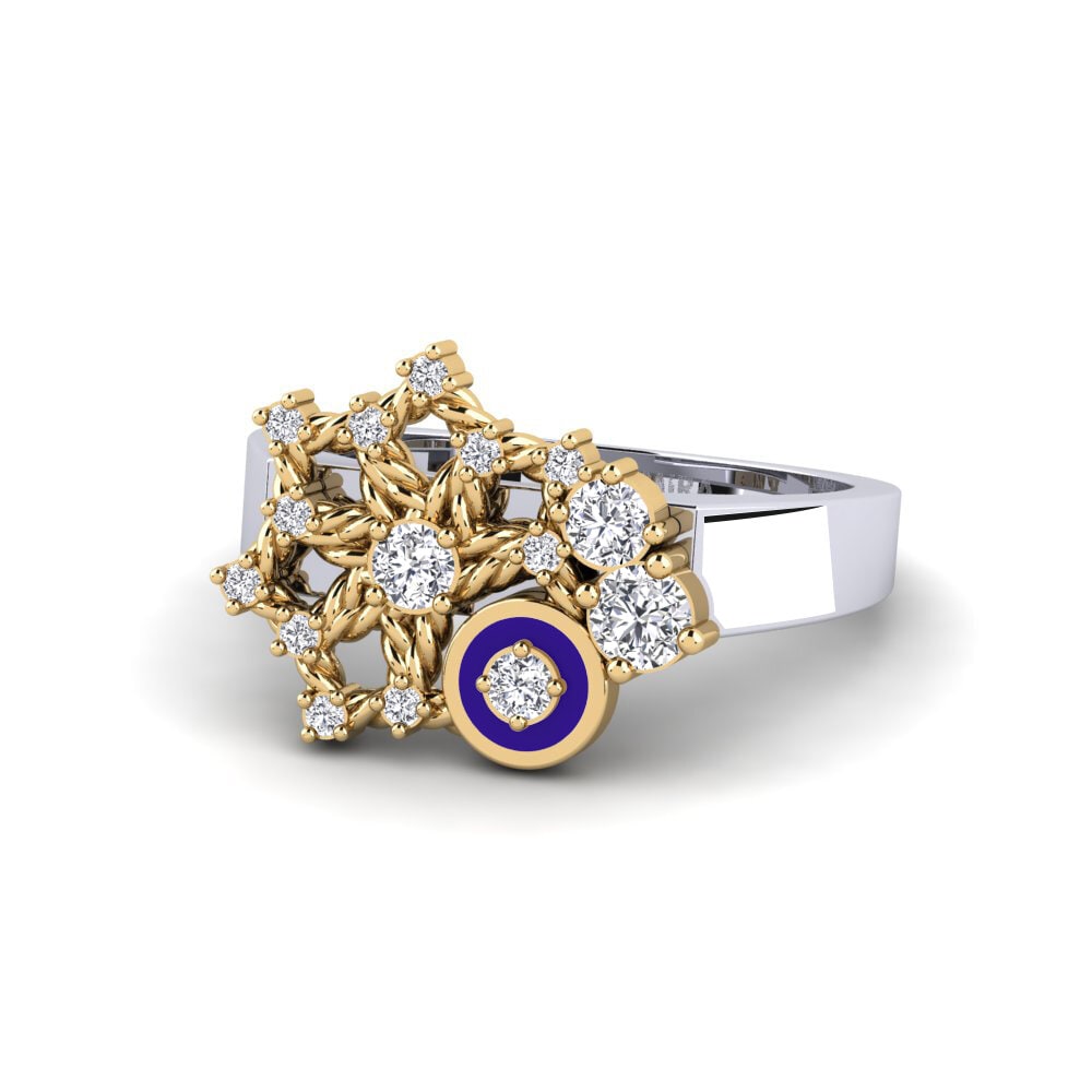 Labor-gezüchteter Diamant Ring Hosororo