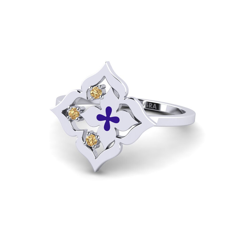 Brauner Diamant Ring Imply