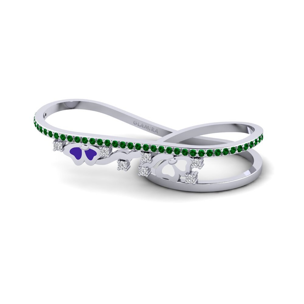 Zircone Verde Anello Innovator