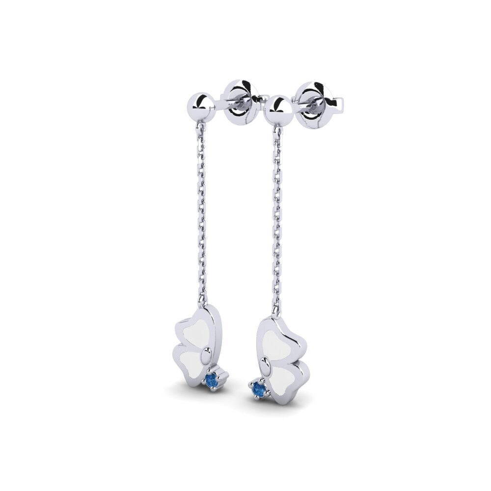 Zircone Blu Scuro Orecchino da donna Interaction