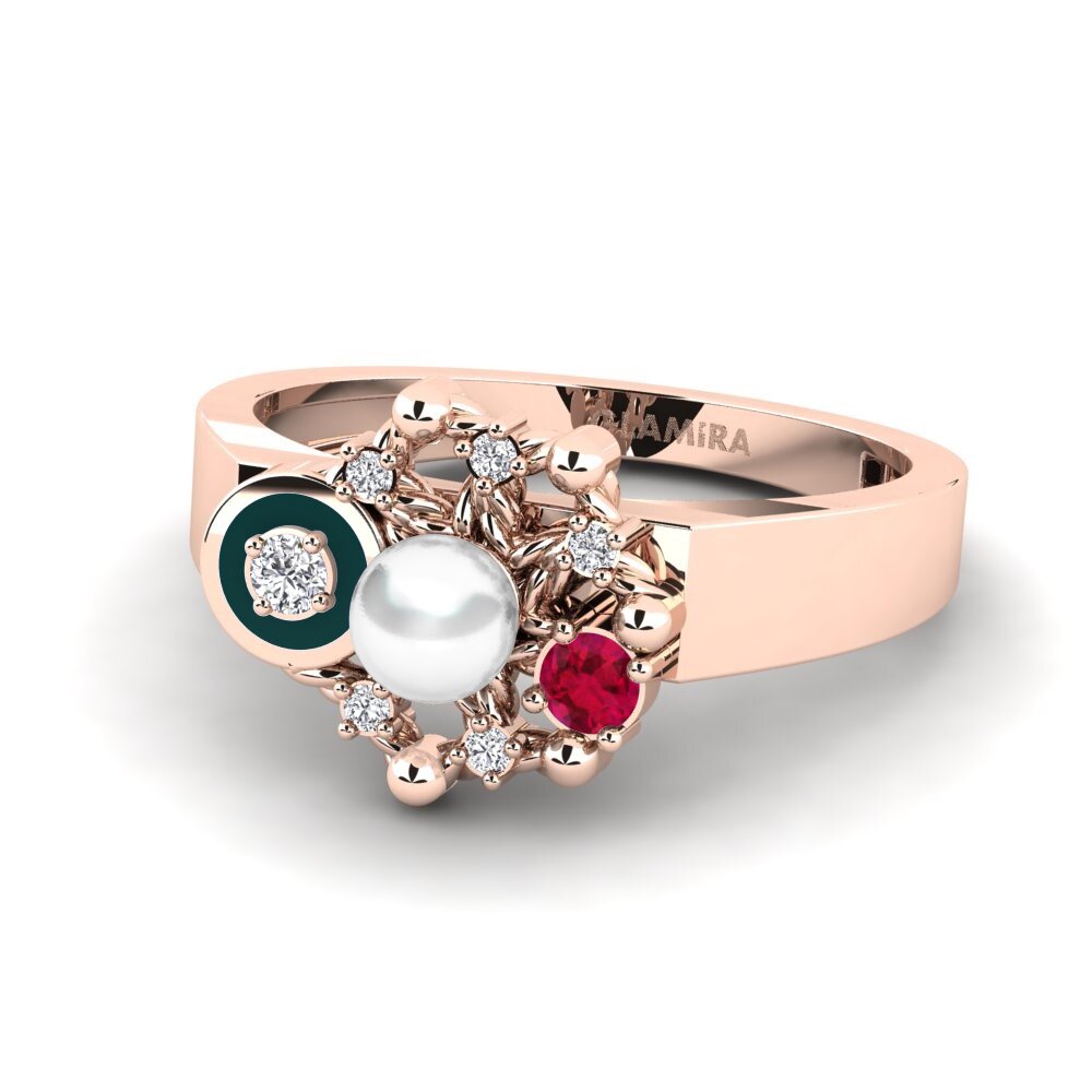 Rotgold 375 Ring Isherton