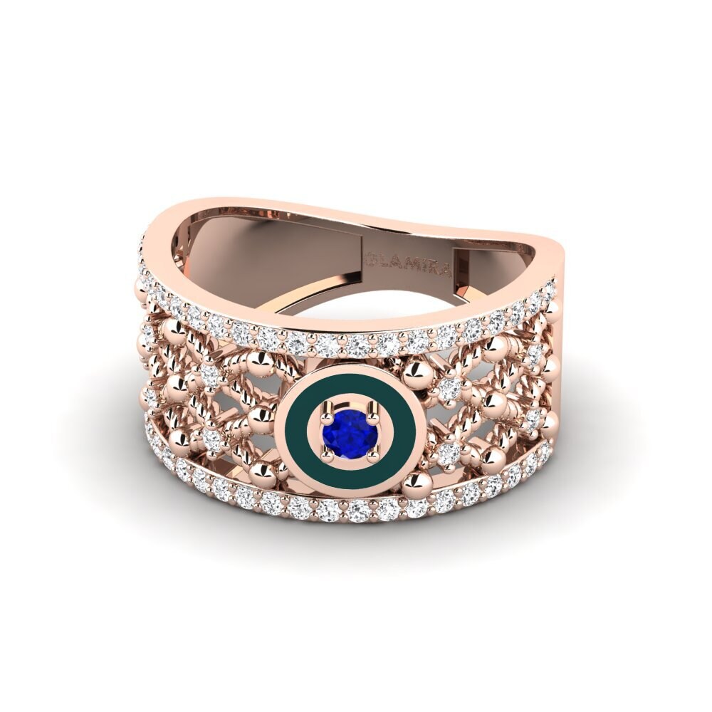 Rotgold 585 Ring Issano