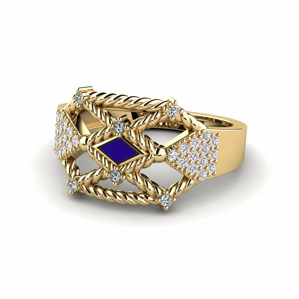 diamond-zirconia แหวน Isseneru