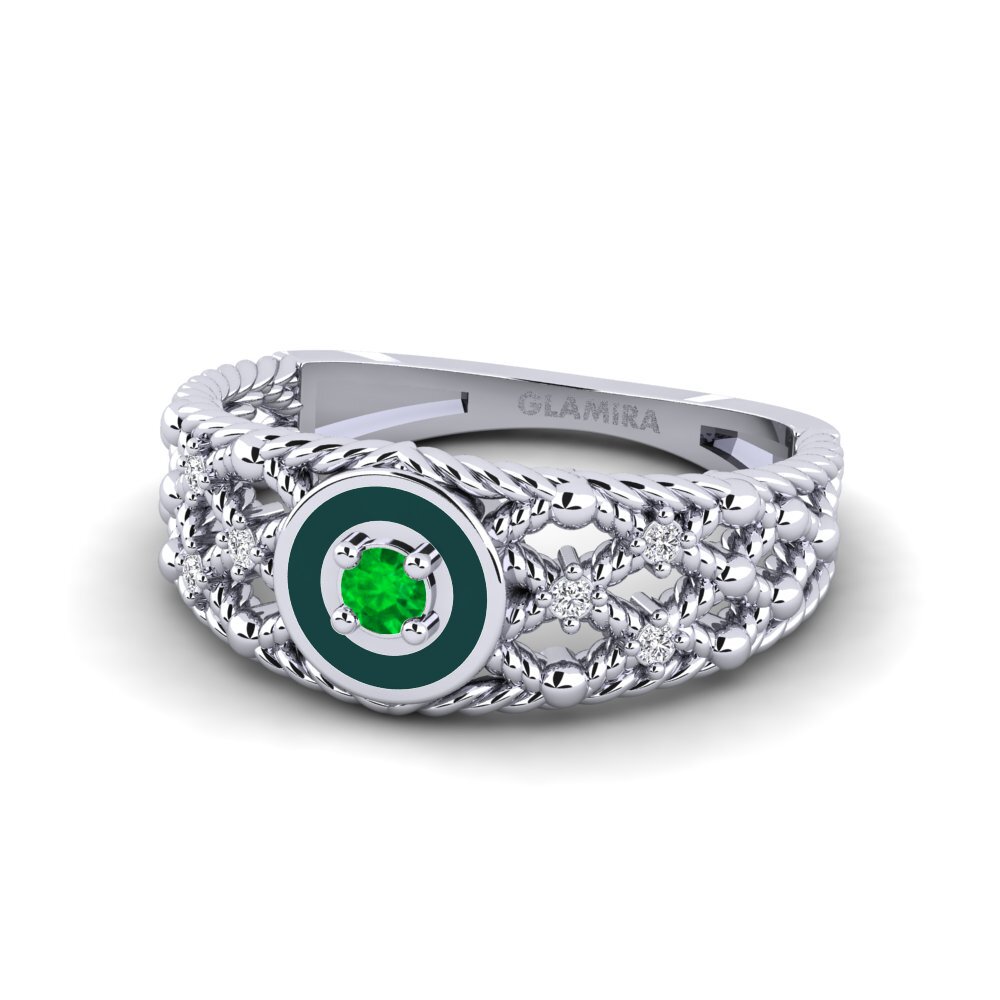 950 Platin Ring Jambajeli