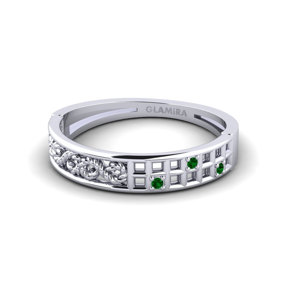 Zircone Verde Anello Kahovka