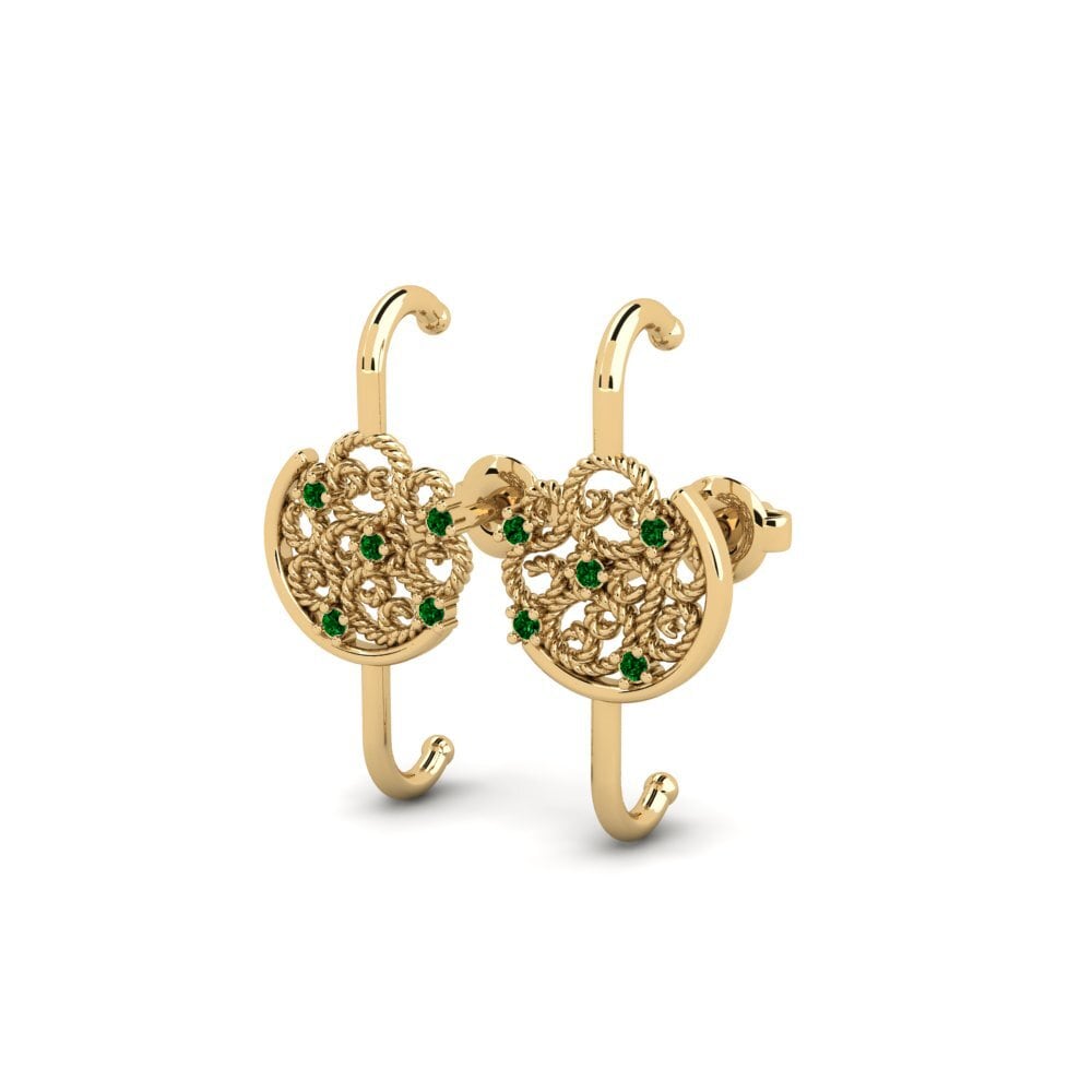 Green Zirconia Women's Earring Kannia