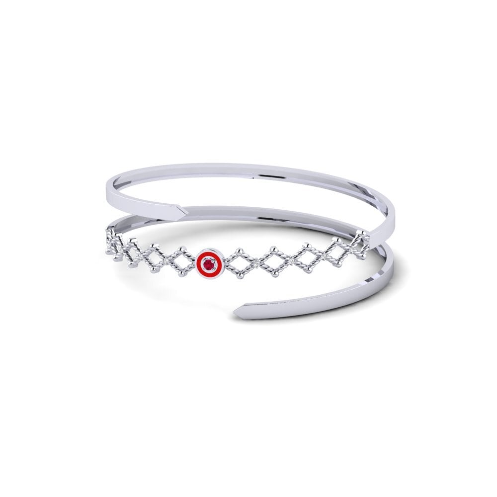 9ct White Gold Women's Bangle Kiambu