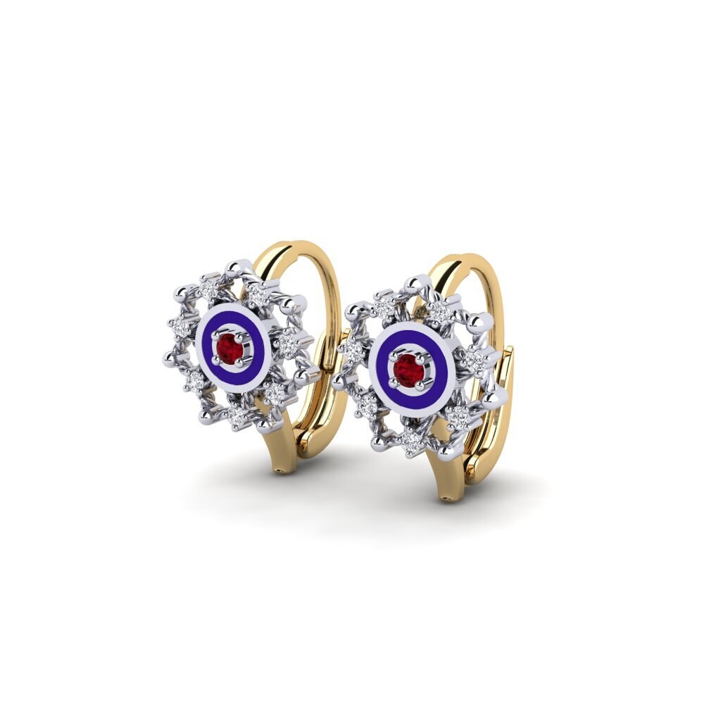 Red Zirconia Women's Earring Koforidua