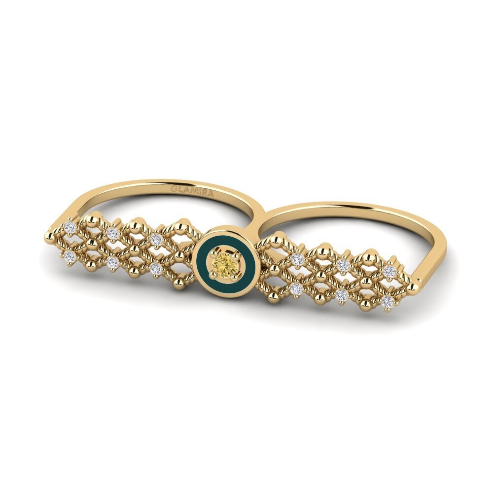 Yellow Diamond Ring Lacombe