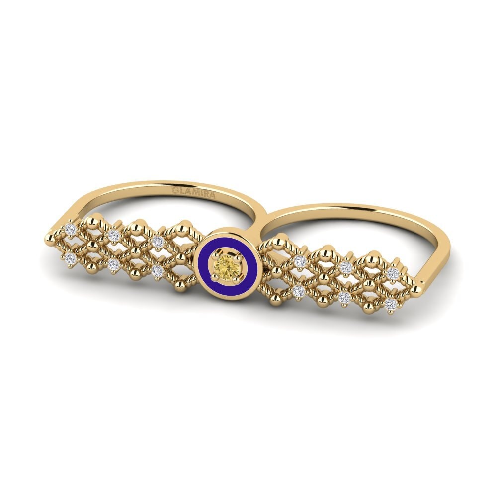 Gelber Diamant Ring Lacombe