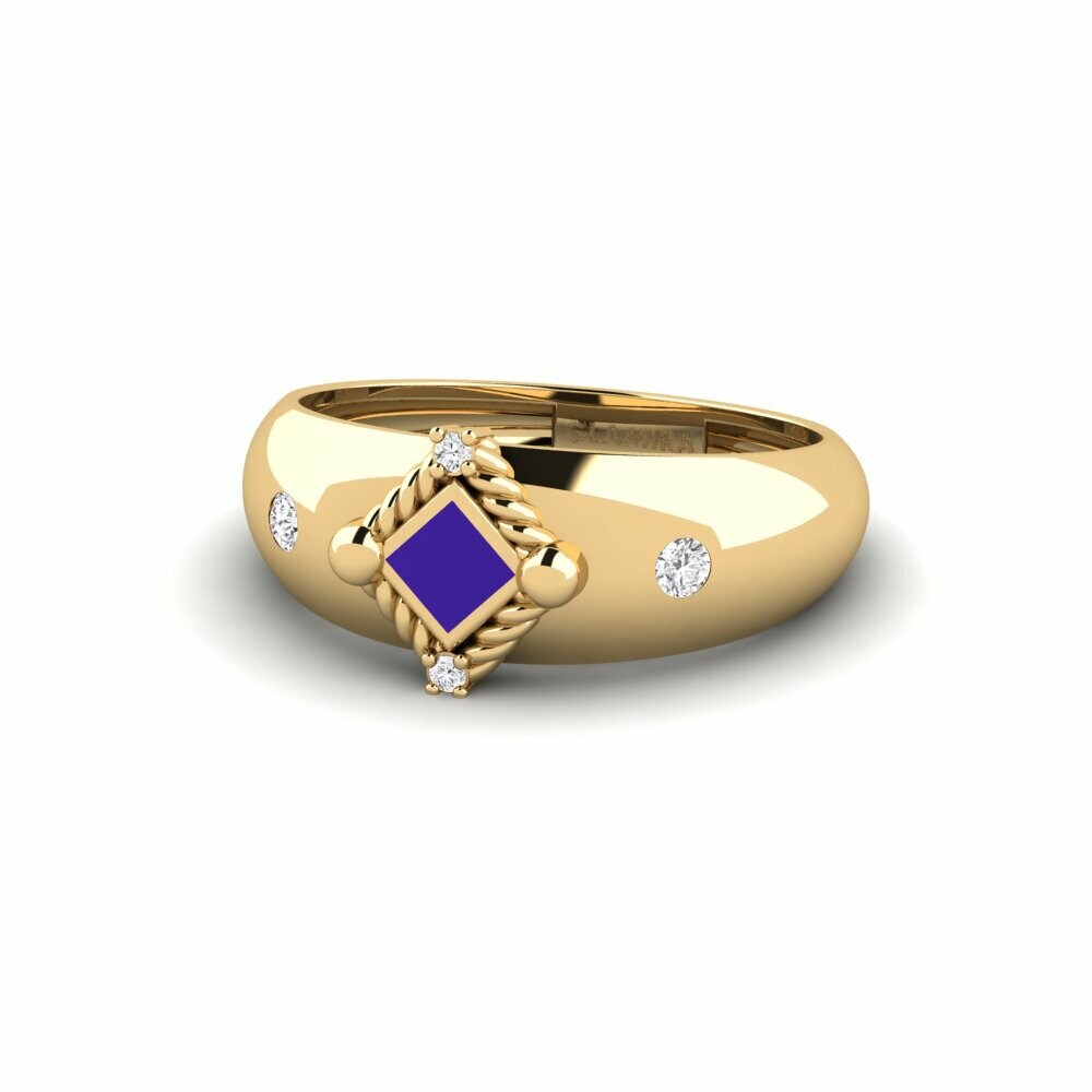 Saphir Blanc Bague Leduc