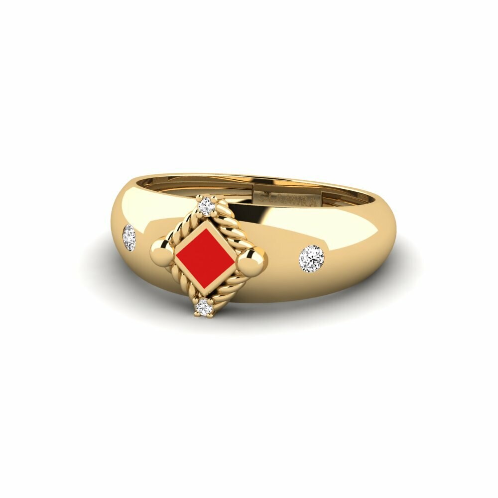 Moissanite Bague Leduc