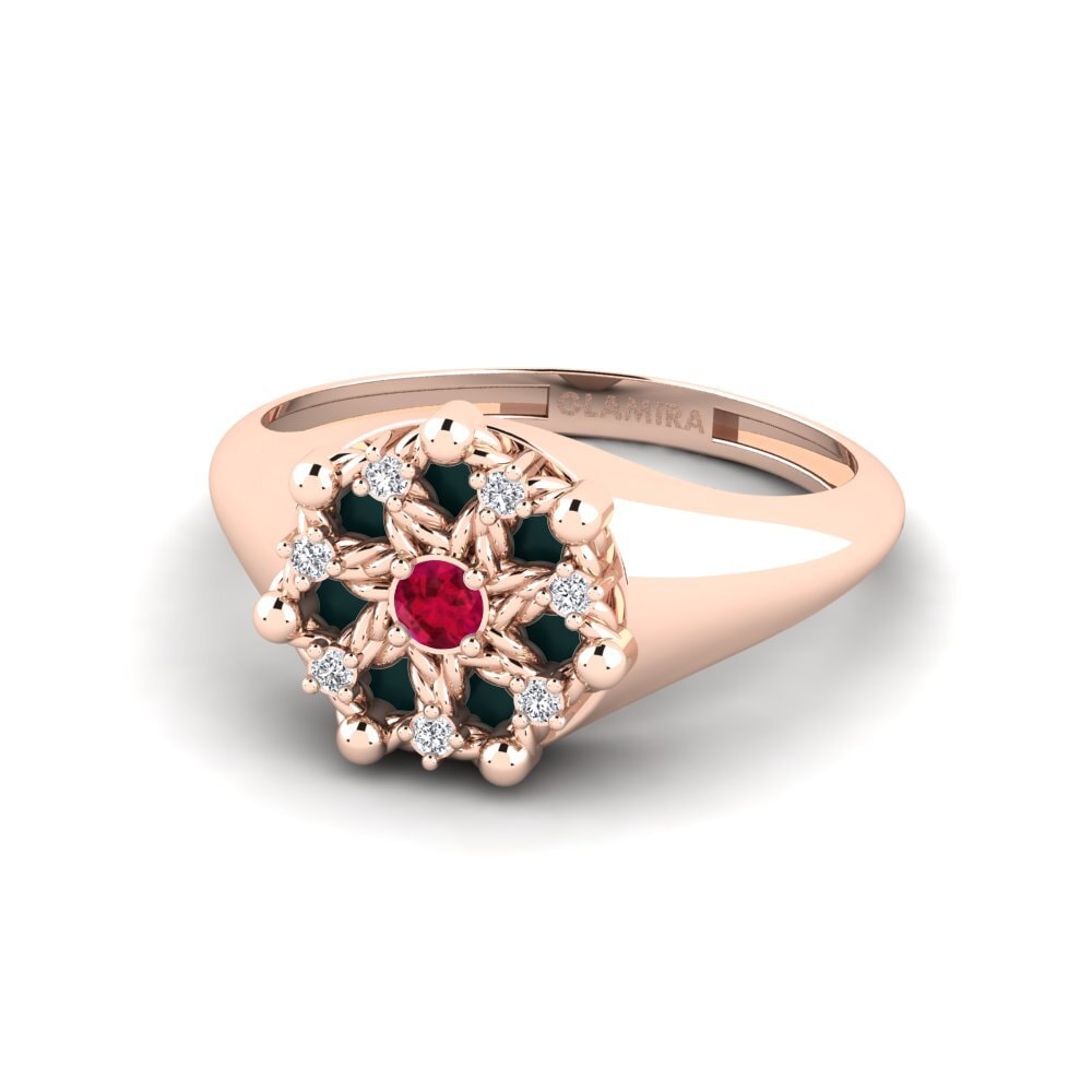 Rotgold 585 Ring Negril