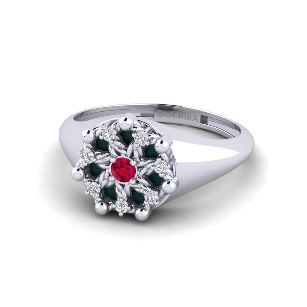 950 Platin Ring Negril