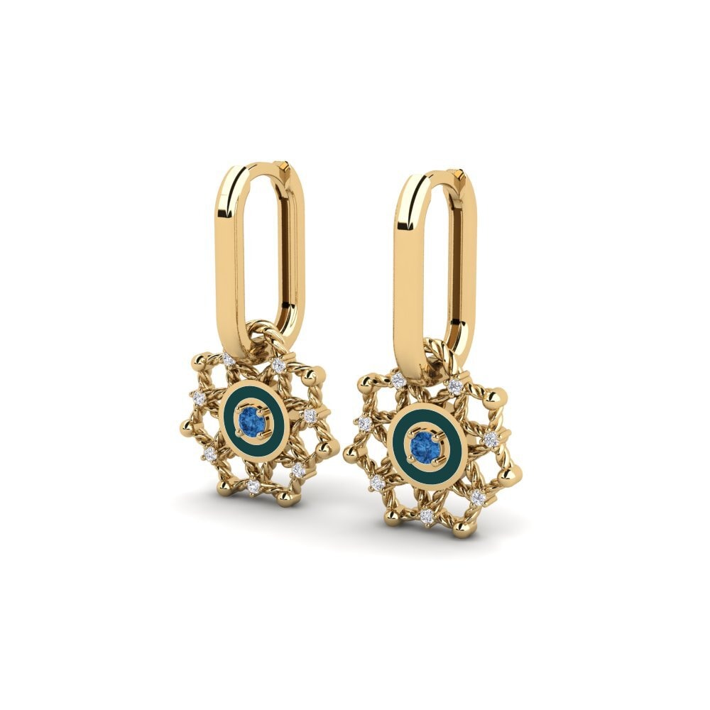 sapphire-zirconia Women's ต่างหู Orinduik